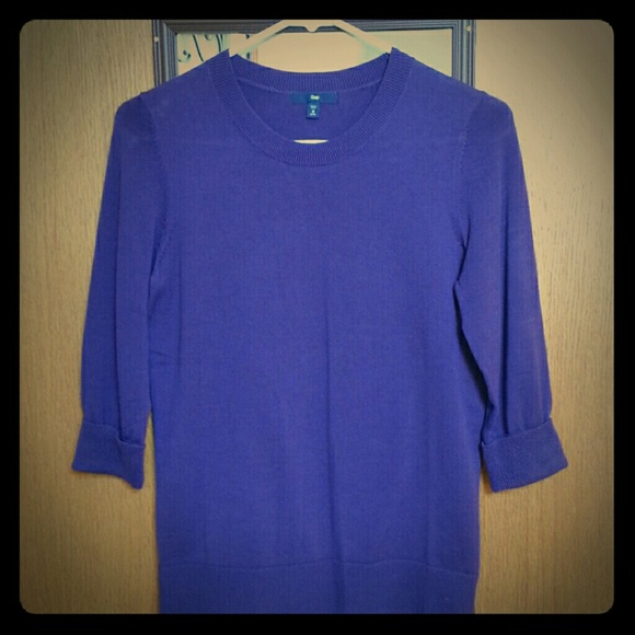New Gap 3/4 Sleeve Sweater