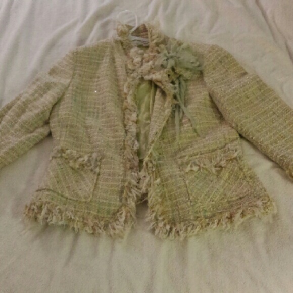 Zara blazer with 3/4 length sleeves