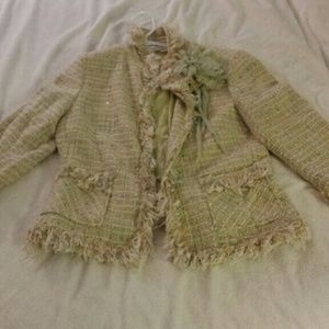 Zara blazer with 3/4 length sleeves