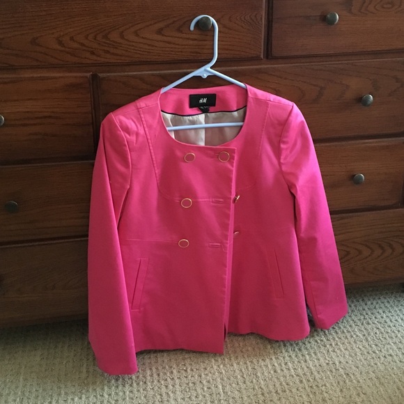 Hot pink H&M jacket