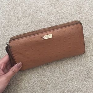 Kate Spade Textured Leather Bifold Wallet