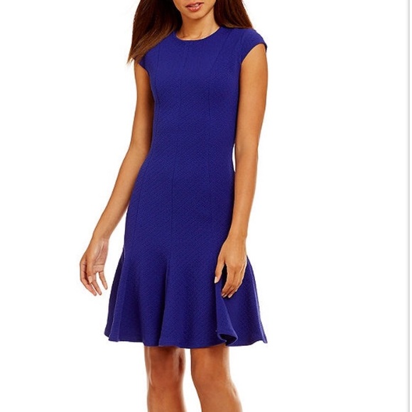 Calvin Klein Dresses & Skirts - Gorgeous Calvin Klein Fit & Flare Dress