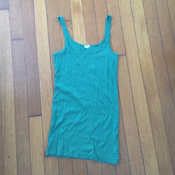 J.Crew size small green tank