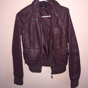 Burgundy Jacket! HARDLY EVER worn! Maybe twice!