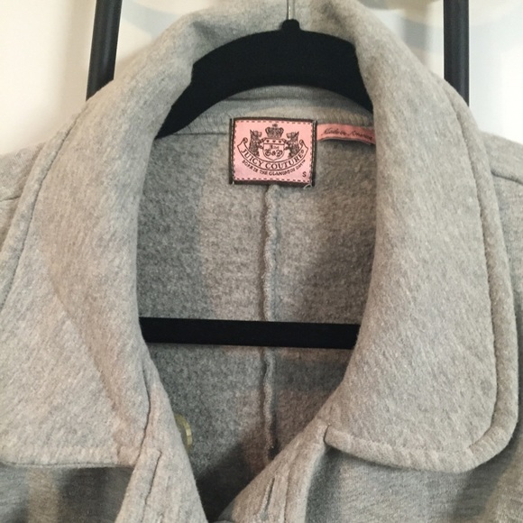 Juicy couture sweatshirt material blazer - Picture 2 of 3