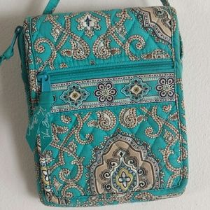 Vera Bradley Mini Hipster Totally Turq