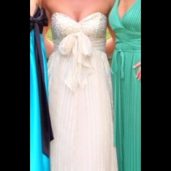 Strapless Long Formal Dress