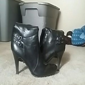 Black Leather Boots