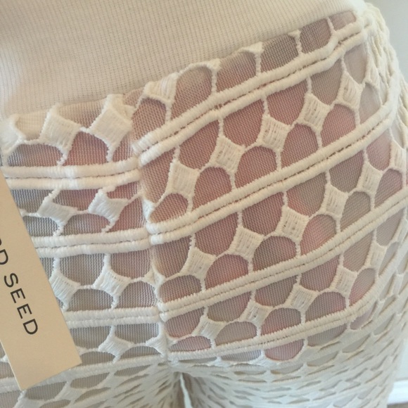 CLEARANCE SALE! Beachwear Semi-Sheer Joggers - Picture 3 of 3