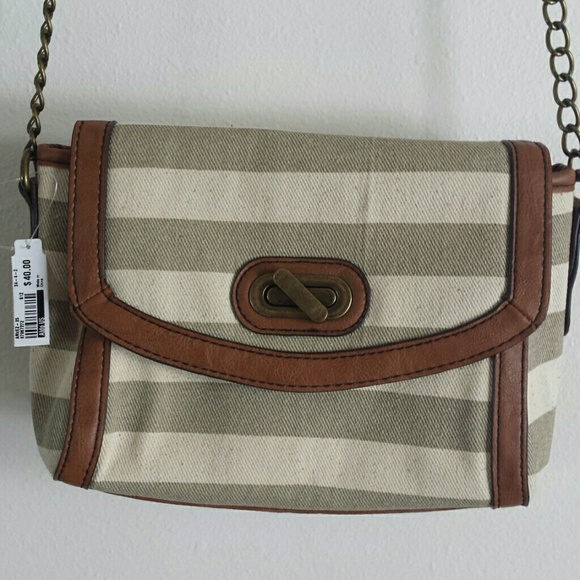 NWT Aldo Crossbody Chain Strap Purse Nautical