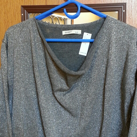 New! Silver Sparkle Sweater