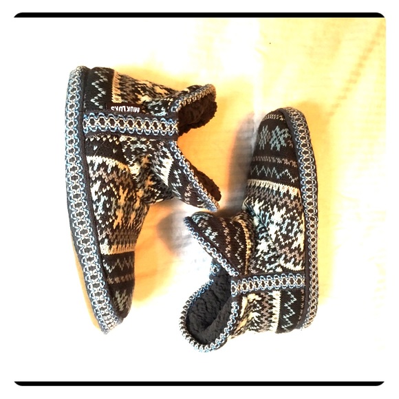 Warm + Cozy Muk-Luk Slippers