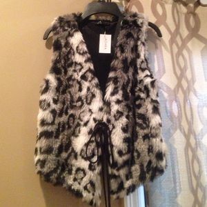Leopard Boutique Vest