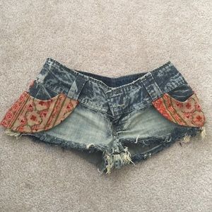 Amazing Festival Style Denim Shorts