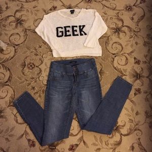 CAN SELL SEPARATELY: Rue 21 Top & Contraband Jeans