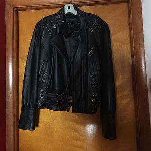 Sean John women's leather jacket