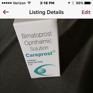Careprost for amazing eyelash growth!