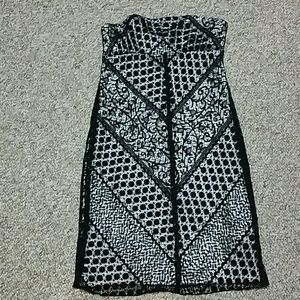 Black/white little dress