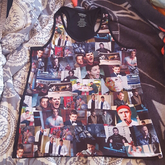 Supernatural racerback tank