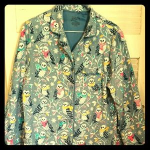 Flannel Owl Pajamas