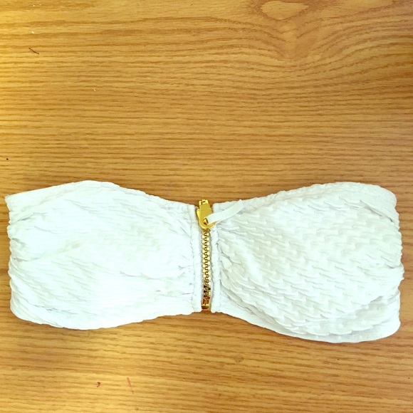 bandeau swim top
