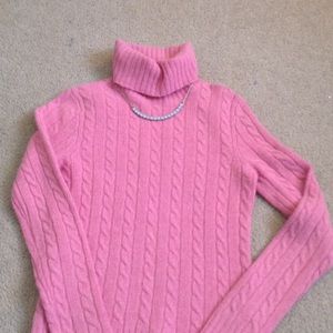J Crew pink sweater