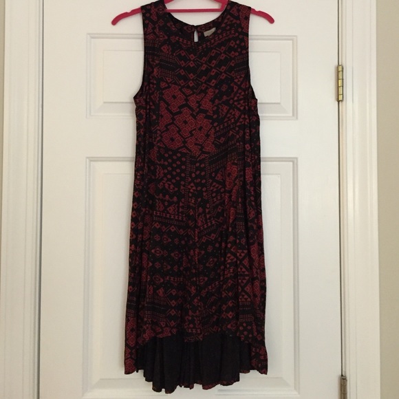 Urban Outfitters Ecoté Red/Black Dress Small