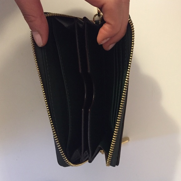 Dark Green Michael Kors Wallet - Picture 2 of 4
