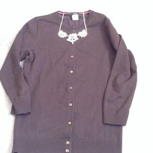 J Crew cardigan.