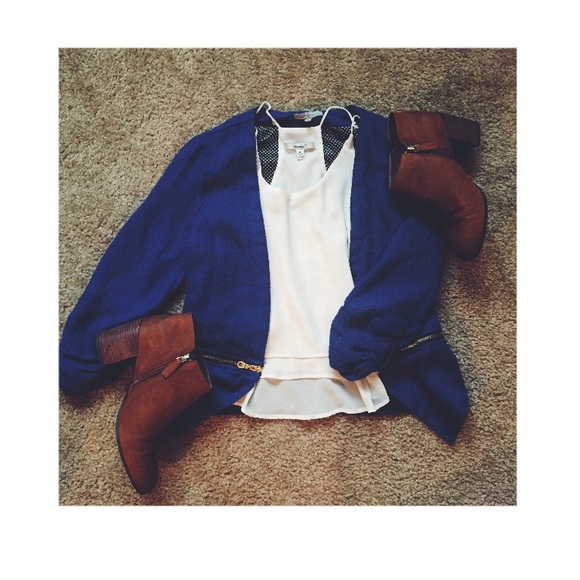 Cobalt Blue Blazer