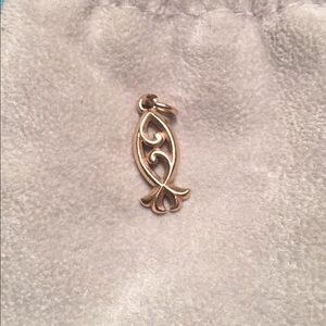 James Avery 14k scrolled ichthus