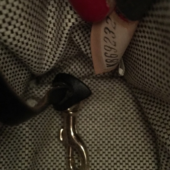 Dooney & Bourke leather and canvas satchel - Picture 4 of 4