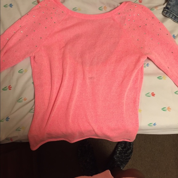 Long Sleeve Scoop Back Sweater