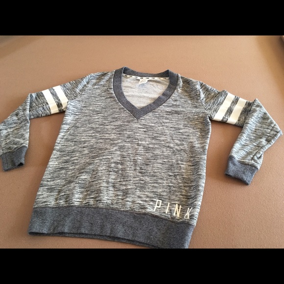 Victoria's Secret Pink V-neck sweatshirt