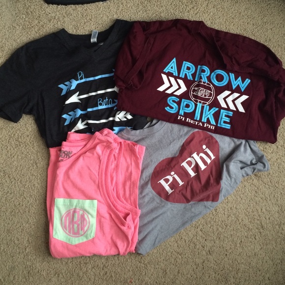 Pi Beta Phi shirt bundle