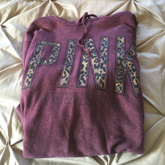 VS Pink Tunic Hoodie