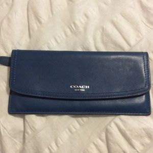 Coach wallet - royal blue