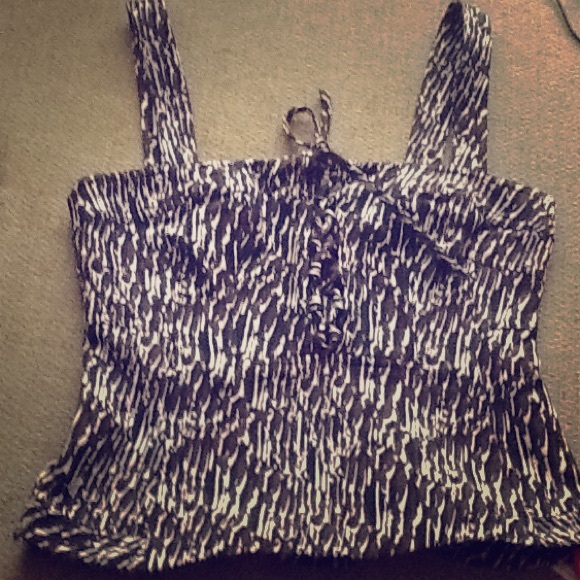 Diane Von Furstenberg Avalon corset tank NWT $275