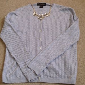 Brooks brothers cashmere/silk blend cardigan