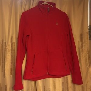 Pink spyder jacket worn once!