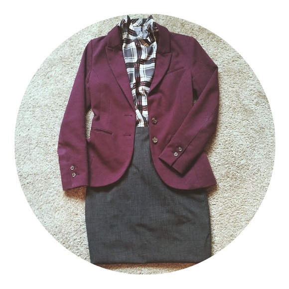 Maroon Blazer