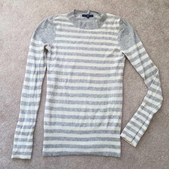 GAP Sweaters - Grey striped Sweater