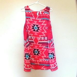 Aztec dress! New without tags.