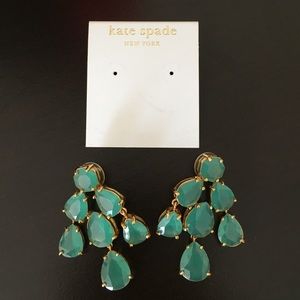 kate spade Jewelry - Kate Spade turquoise chandelier earrings kate spade Jewelry - Kate Spade turquoise chandelier earrings