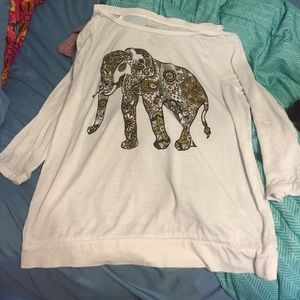 Long sleeve Elephant shirt