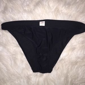 Black Hollister bikini bottoms
