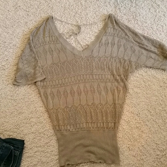 SALE***Beautiful gold sweater