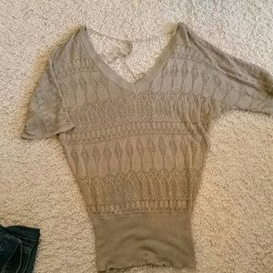 SALE***Beautiful gold sweater
