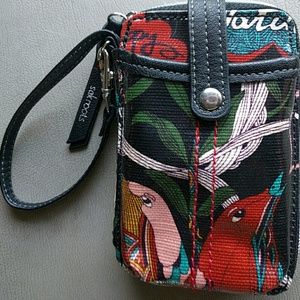 Sakroots phone wallet wristlet