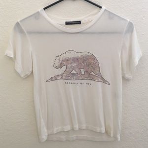 Brandy Melville Crop Top